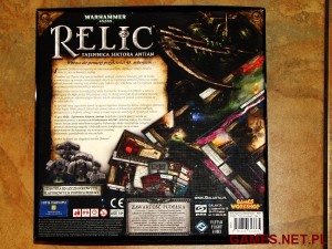 Relic - pudelko tyl